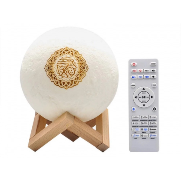 SPECIAL: Moon Lamp Bluetooth Quran Speaker SQ-168 (8GB) with App Control