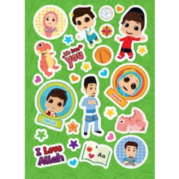 Omar& Hana The Ultimate Colouring Book