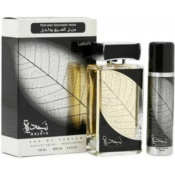 Lattafa Najdia Giftset 100 ml plus deodorant 50 ml