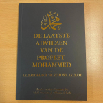 De Laatste Adviezen van de Profeet Mohammed cover