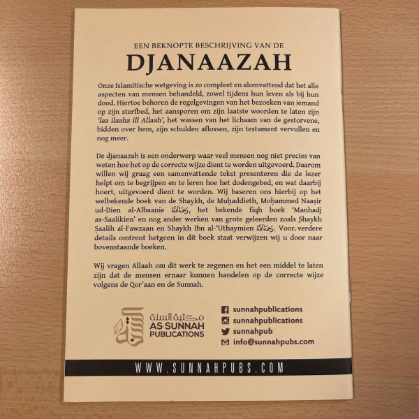 Een Beknopte Beschrijving van de Djanaazah